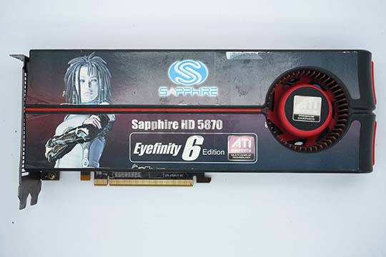 蓝宝石SAPPHIRE HD5870 2GB Eyefinity 6 Edition显示卡（ATI Radeon HD5870芯片）